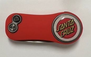 Pitchfix Divot Tool - Santa Cruz Classic Dot Logo
