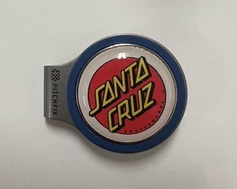 Pitchfix Hatclip Ballmarker - Santa Cruz Classic Dot Logo