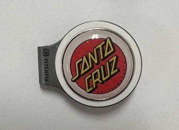 Pitchfix Hatclip Ballmarker - Santa Cruz Classic Dot Logo