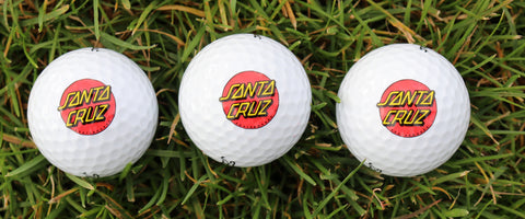 Titleist TruFeel Golf Balls - Santa Cruz Classic Dot Logo - Sleeve, 3 balls