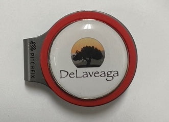 Pitchfix Hatclip Ballmarker - DeLaveaga Tree Logo