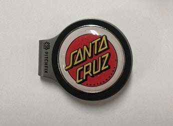 Pitchfix Hatclip Ballmarker - Santa Cruz Classic Dot Logo