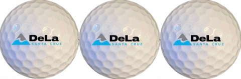 Pinnacle Golf Balls - DeLa Santa Cruz Logo - Sleeve, 3 balls