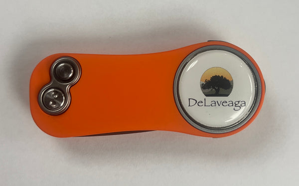 Pitchfix Divot Tool - DeLaveaga Tree Logo