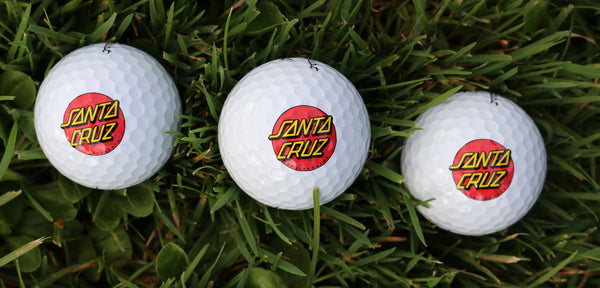 Titleist ProV1 Golf Balls - Santa Cruz Classic Dot Logo - Sleeve, 3 balls