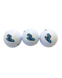 Pinnacle Golf Balls - Santa Cruz Screaming Hand Logo - Sleeve, 3 balls